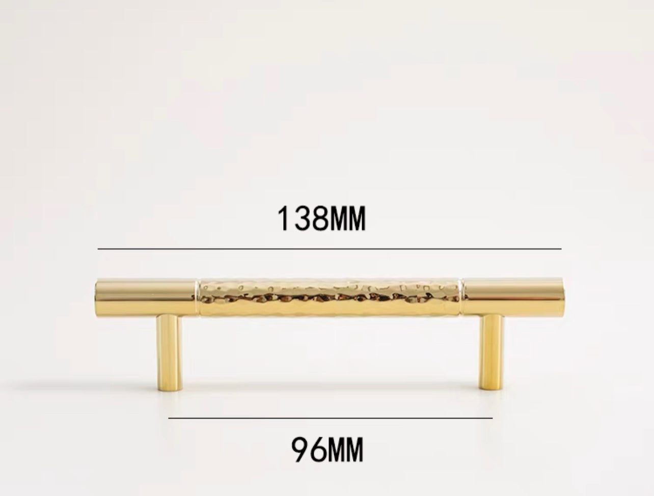 NNH-002 Tay nắm cửa bóng, bề mặt búa đập thanh lịch