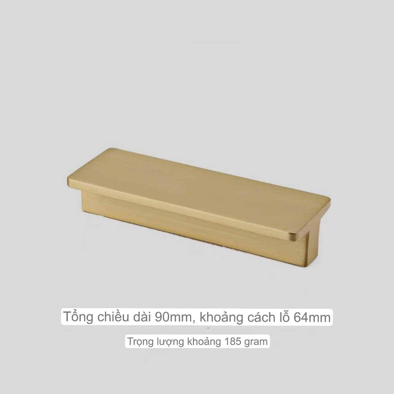 NNH-041 TN dài đồng ốp sát cánh tủ