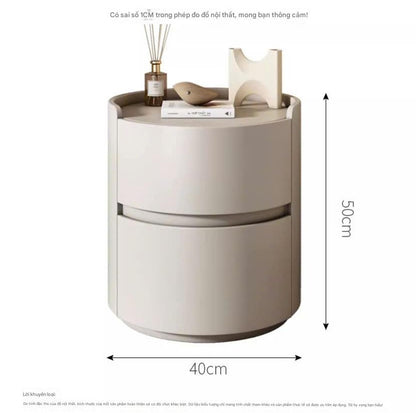 NNB-007 Tủ đầu giường hình trụ bọc da