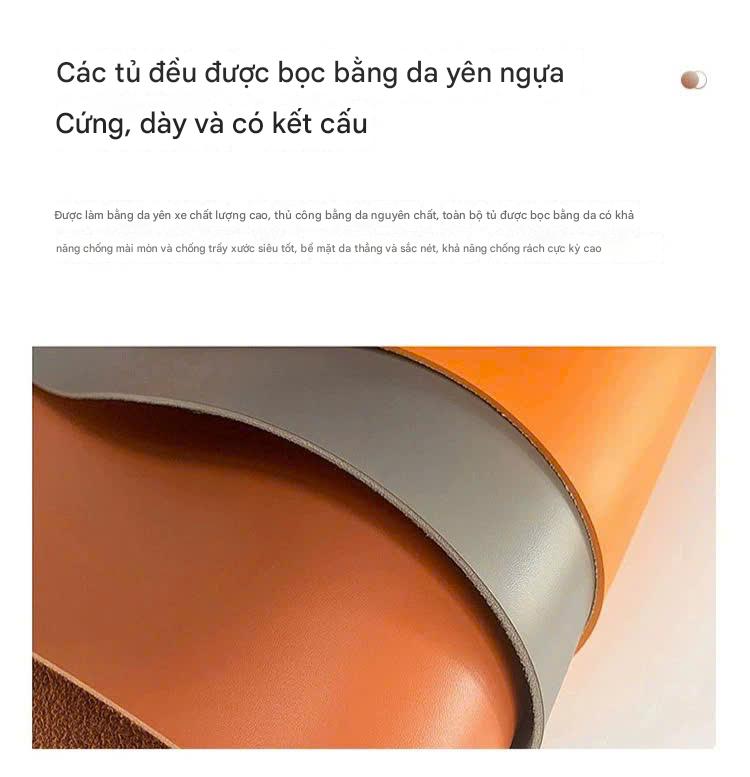 NNB-008 Tủ đầu giường hình trụ có đường viền chỉ sắc sảo