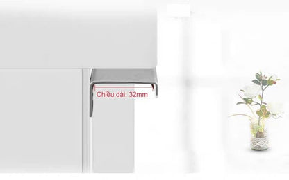 NNH-036 Tay nắm inox bọc cánh tủ