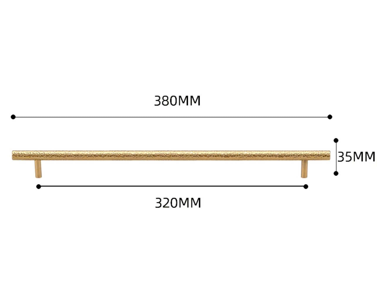 NNH-046 Tay nắm mặt búa đập bằng đồng