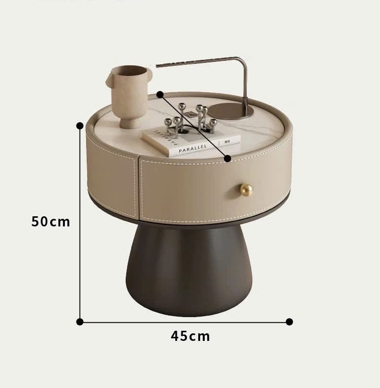 NNB-005 Tủ đầu giường mặt tròn