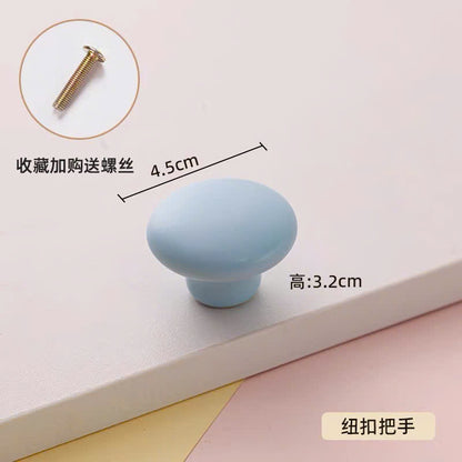 NNH-073 Tay nắm gốm bầu nhiều màu