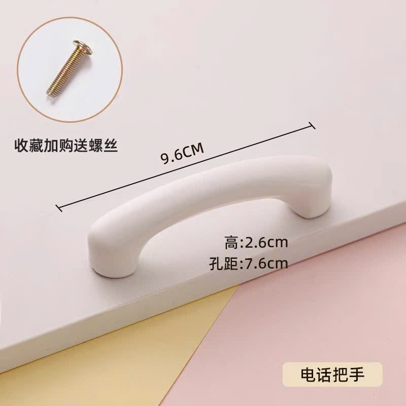 NNH-073 Tay nắm gốm bầu nhiều màu