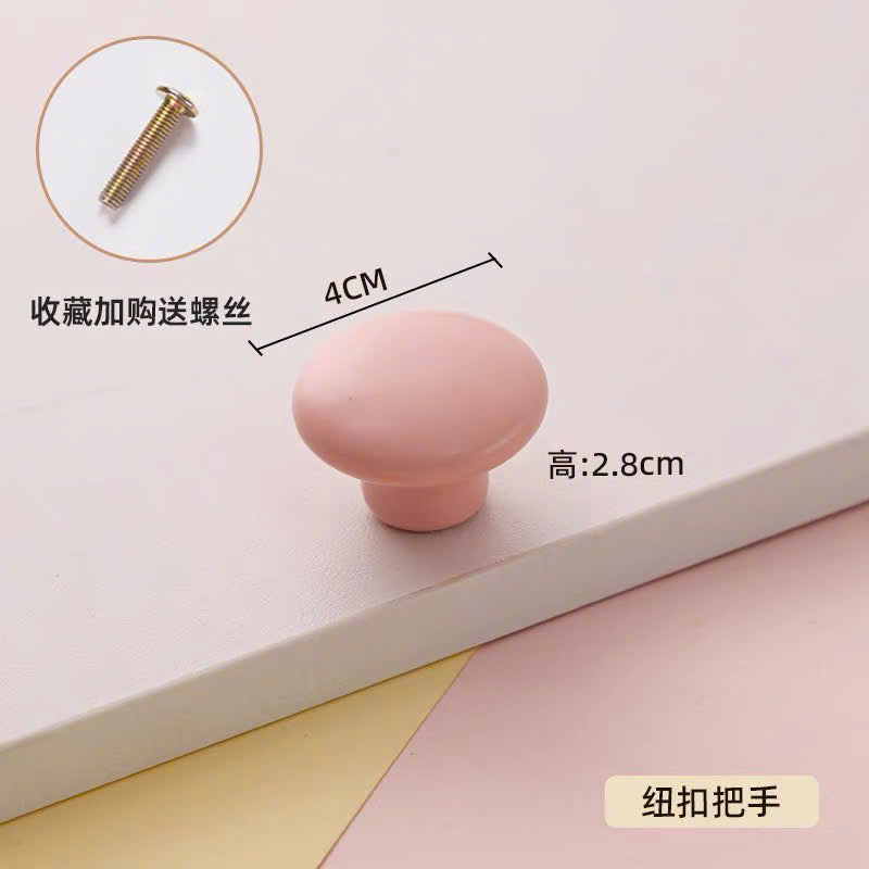 NNH-073 Tay nắm gốm bầu nhiều màu