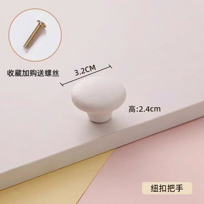 NNH-073 Tay nắm gốm bầu nhiều màu