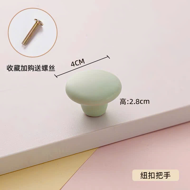 NNH-073 Tay nắm gốm bầu nhiều màu