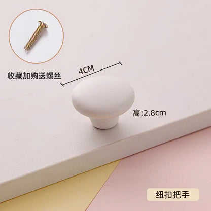 NNH-073 Tay nắm gốm bầu nhiều màu