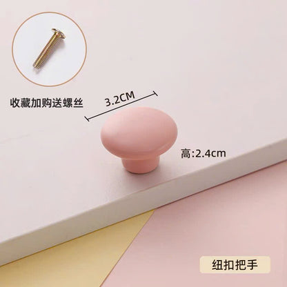 NNH-073 Tay nắm gốm bầu nhiều màu
